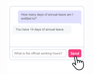 Free HR Chatbot by AeroChat - Screenshot 2 preview