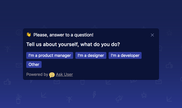 Ask User gallery image