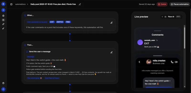 Flonix screenshot 4