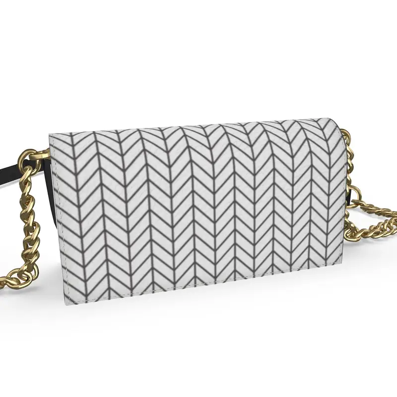 Leather Kenway Evening Bag media 1