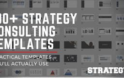 100+ Strategy Consulting Slide Templates media 1