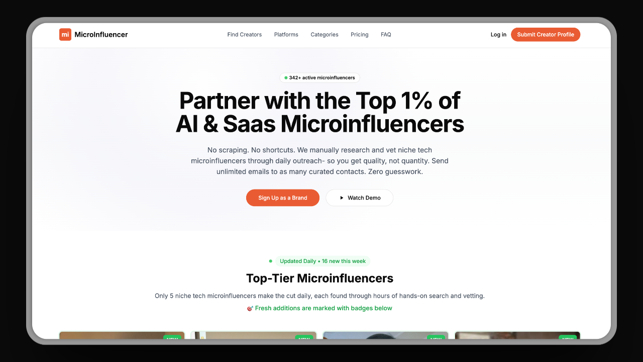 MicroInfluencer gallery image