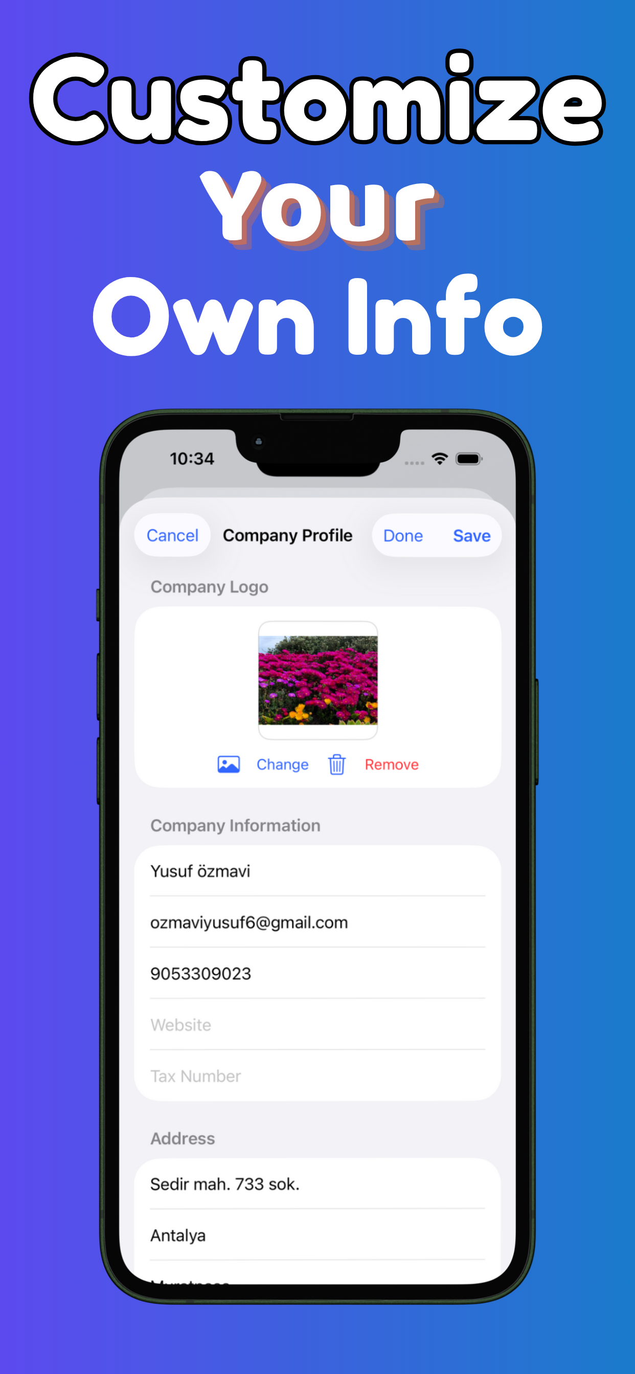 Invoice Generator - Receily - Screenshot 5 preview