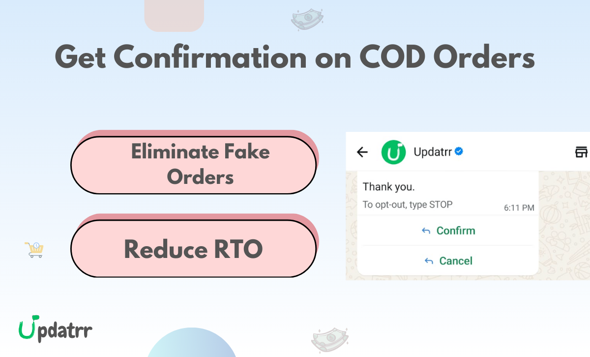 Updatrr WhatsApp Automation for Shopify - Screenshot 3 showing product features and functionality
