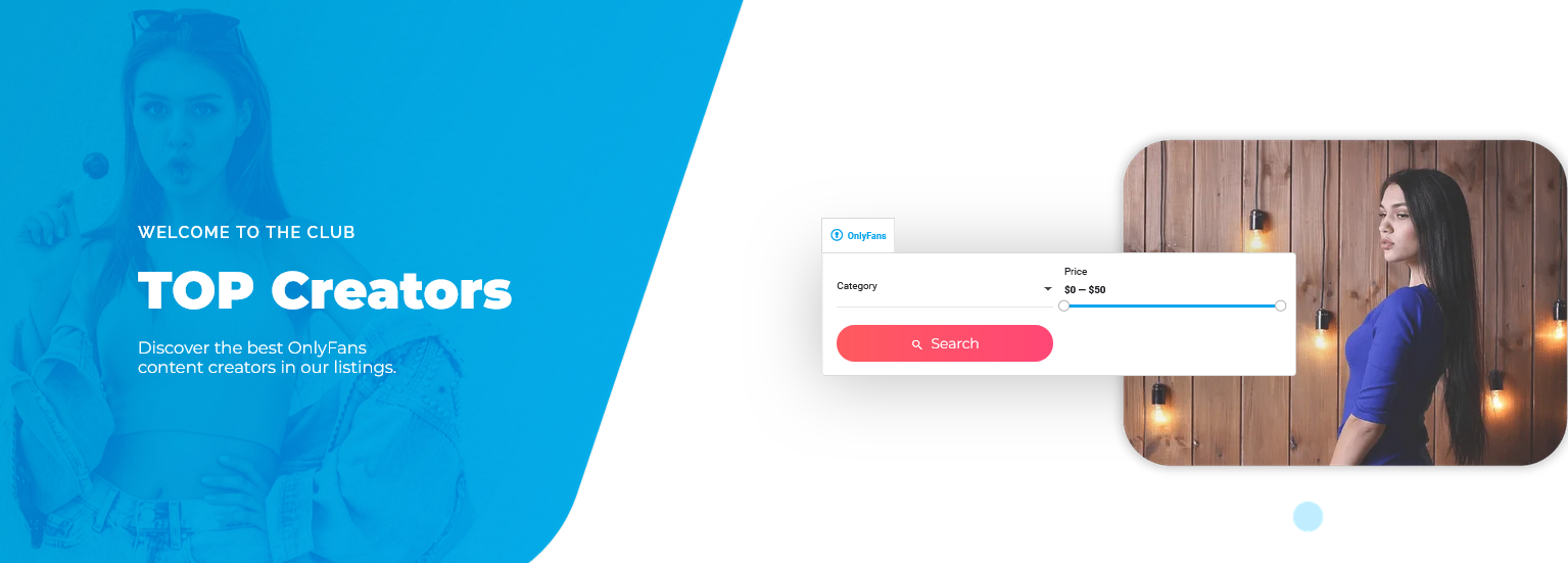 Los principales creadores: marketing para solo los fans - ¡Promocione su perfil OnlyFans en nuestro motor de búsqueda! media 1