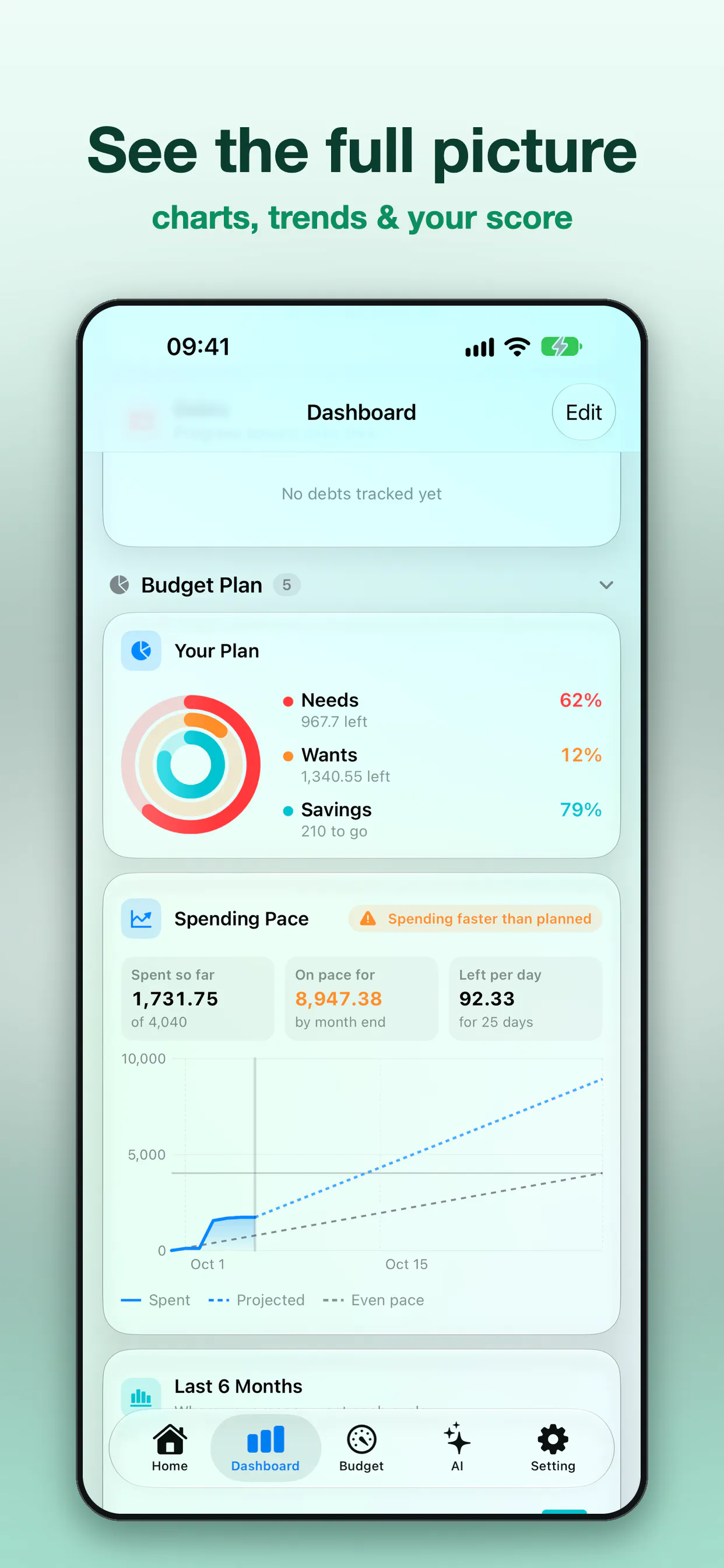 Savings — AI Expense Tracker gallery image