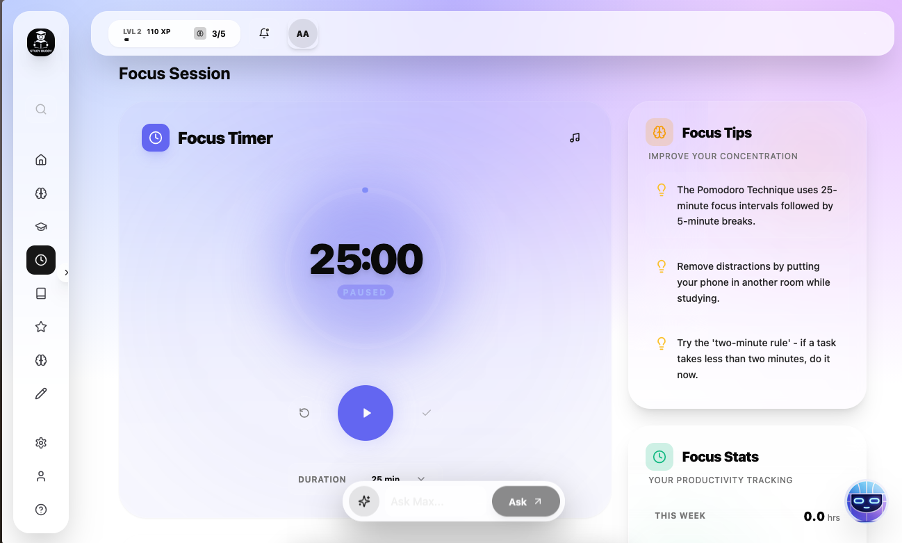 StudyBudAI gallery image