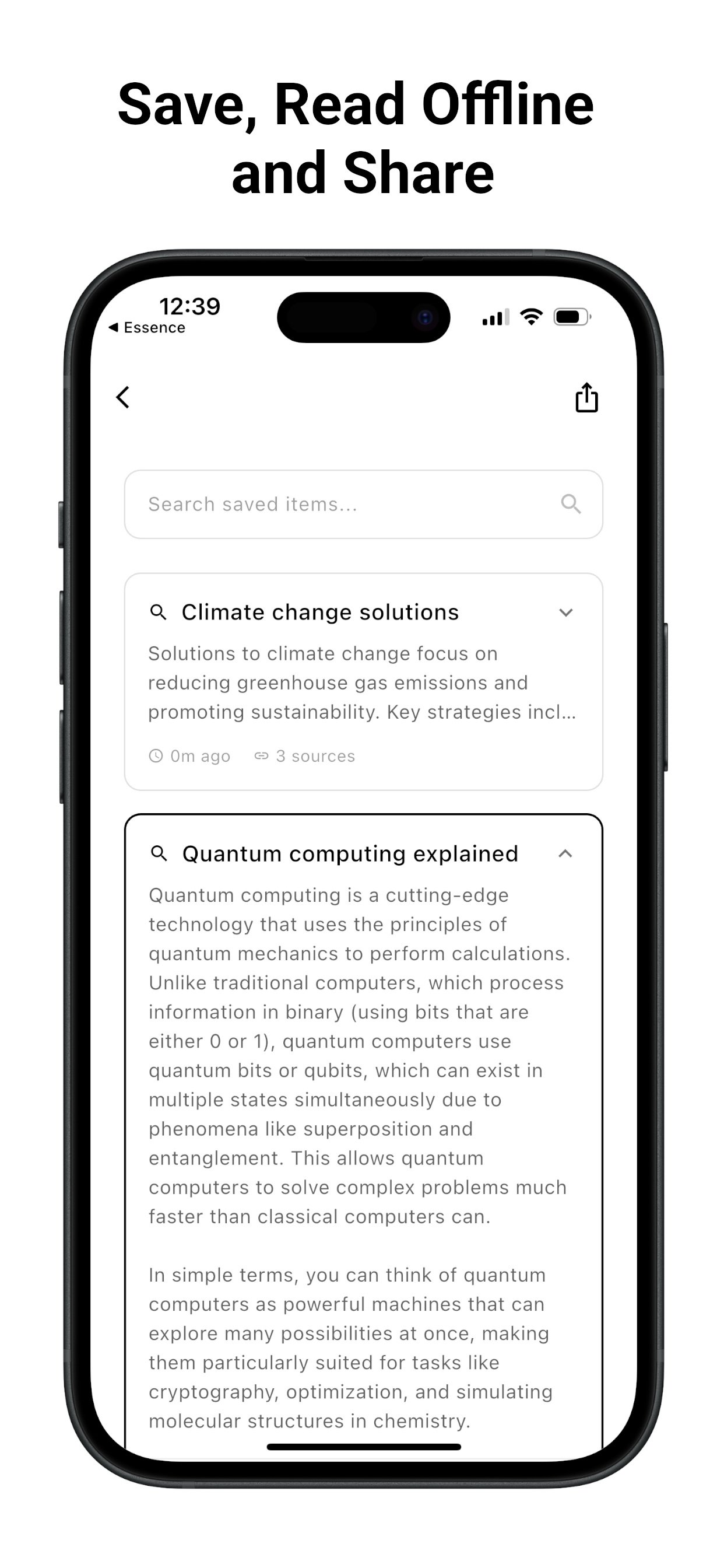 Essence: AI Search gallery image