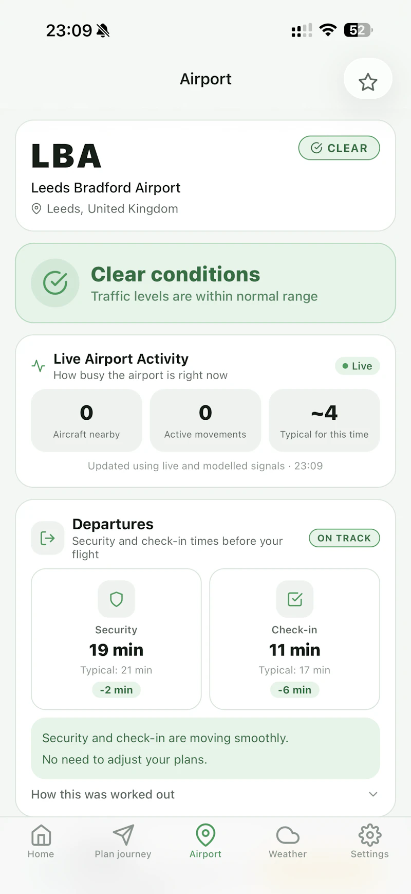 Flywise screenshot 2
