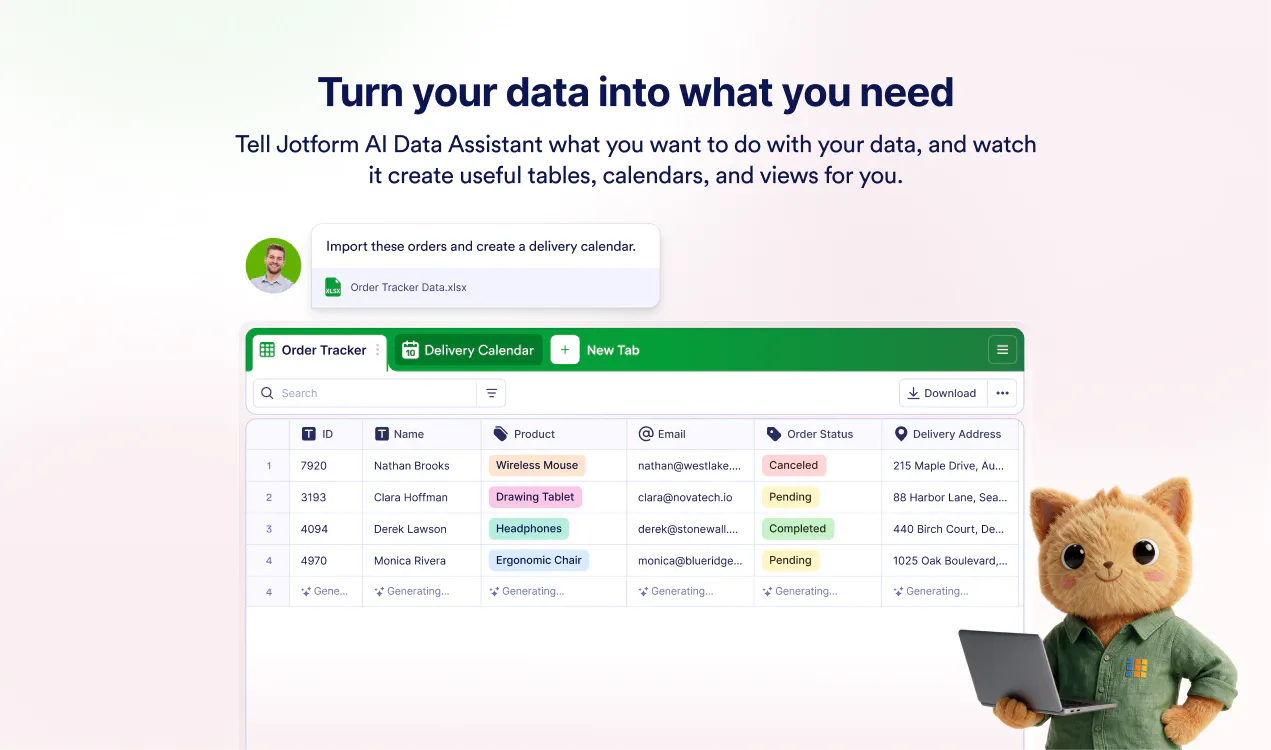 Jotform AI Data Assistant gallery image
