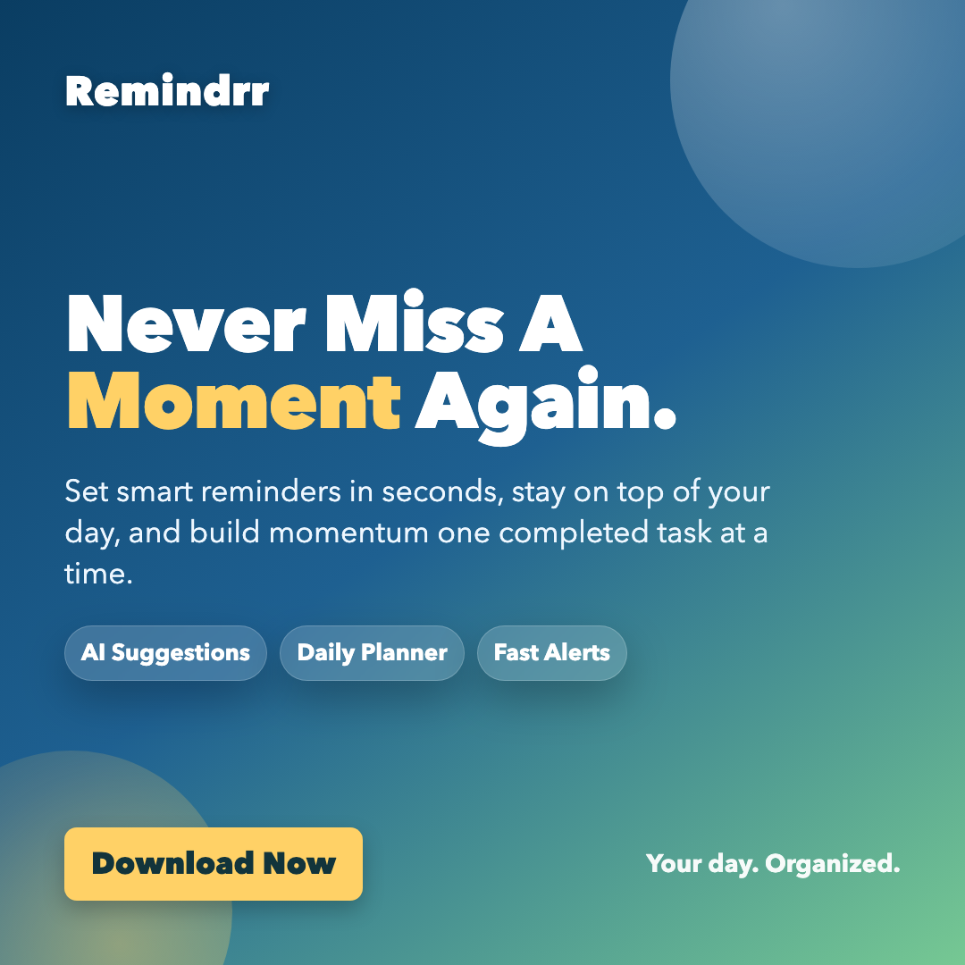 Remindrr The Smart Reminder & Alarm App gallery image