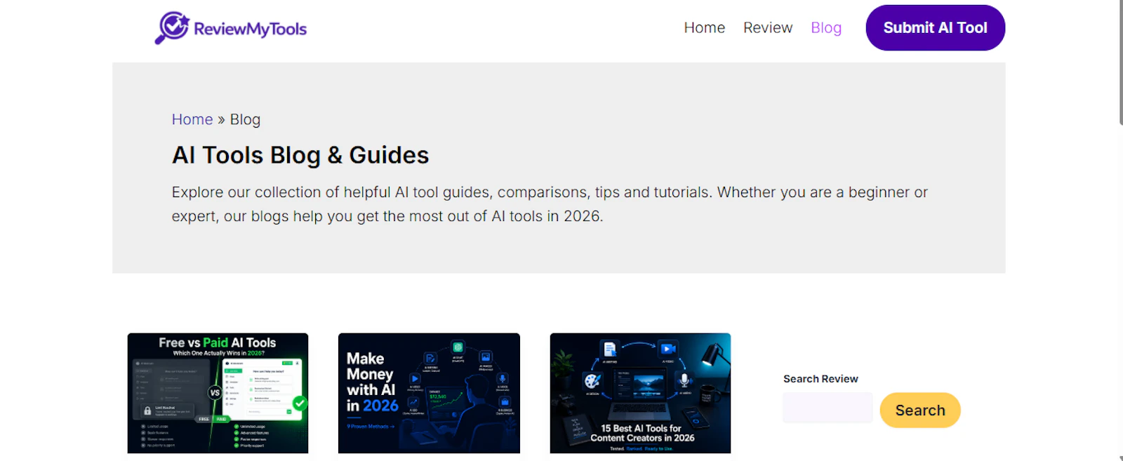 ReviewMyTools screenshot 3