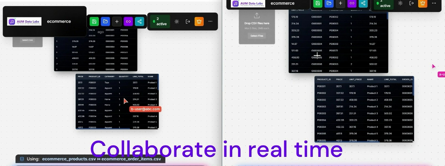 AUM Data Labs - Screenshot 3 showing product features and functionality