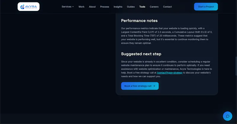 Avyra Website Checker screenshot 6