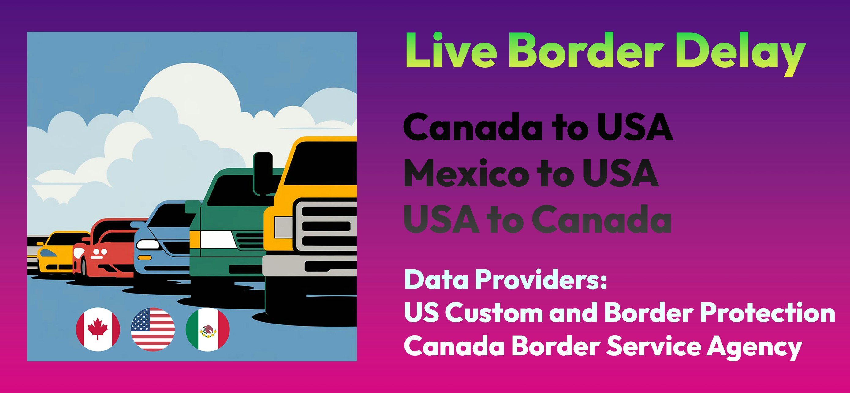 Border Wait - Screenshot 2 showing product features and functionality
