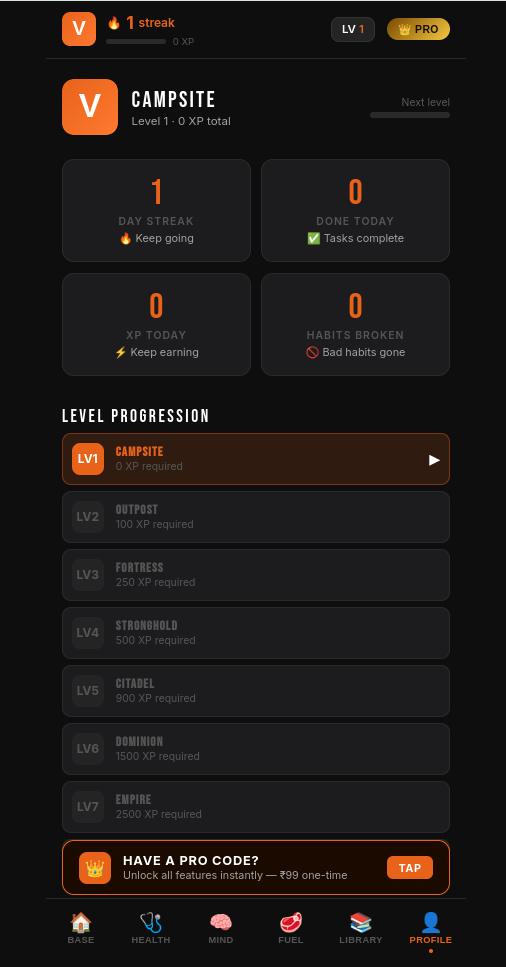 VitaForge — Elite Men's Health Platform gallery image