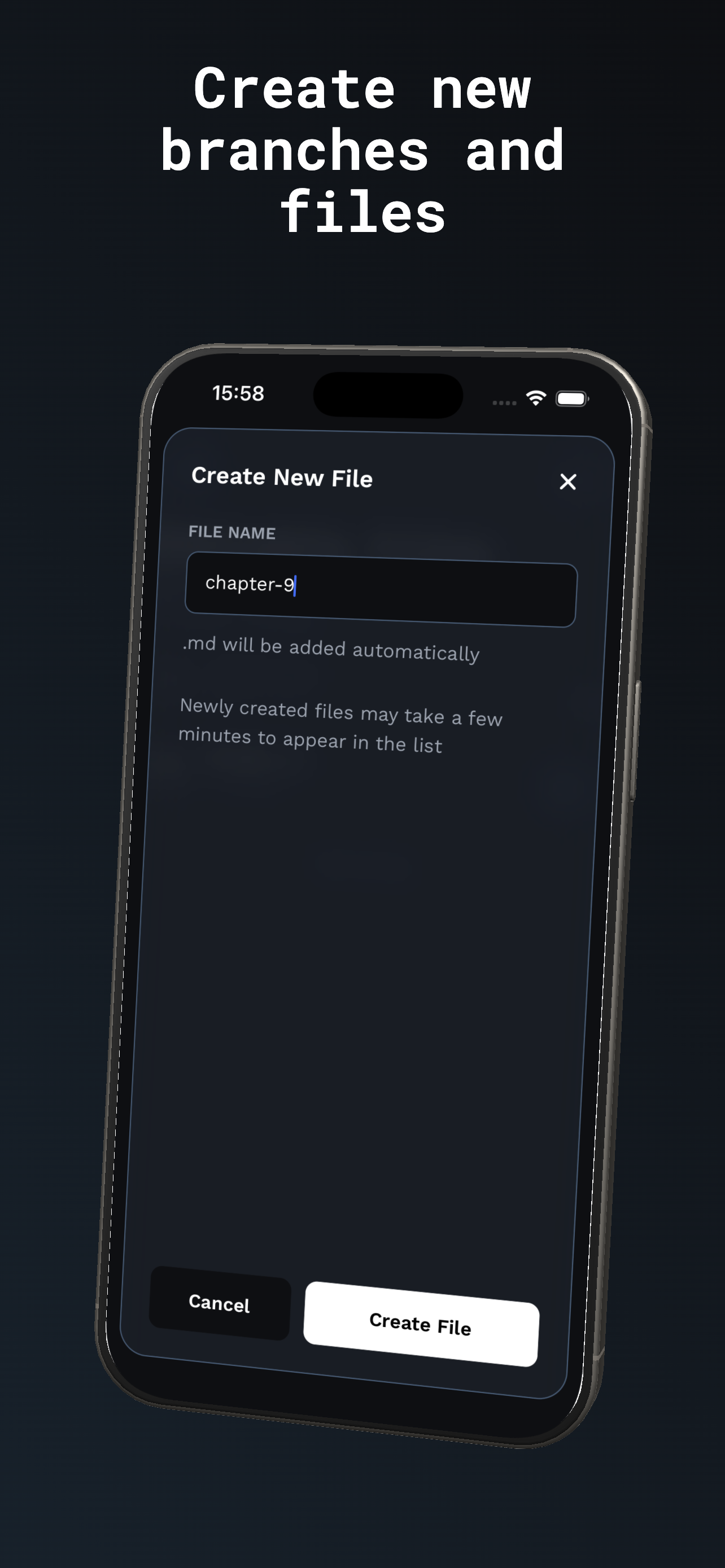 GitWriter - Screenshot 4 showing product features and functionality