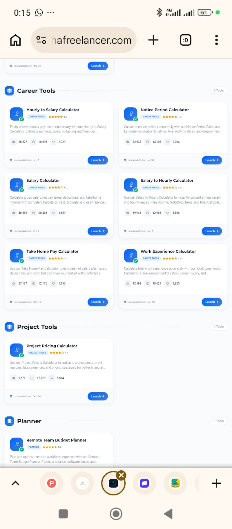HAFreelancer.com screenshot 1