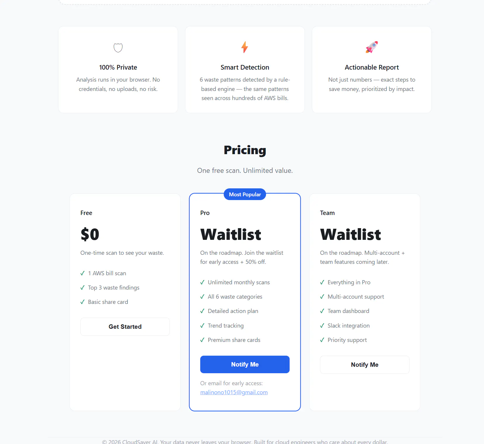 CloudSaver AI gallery image