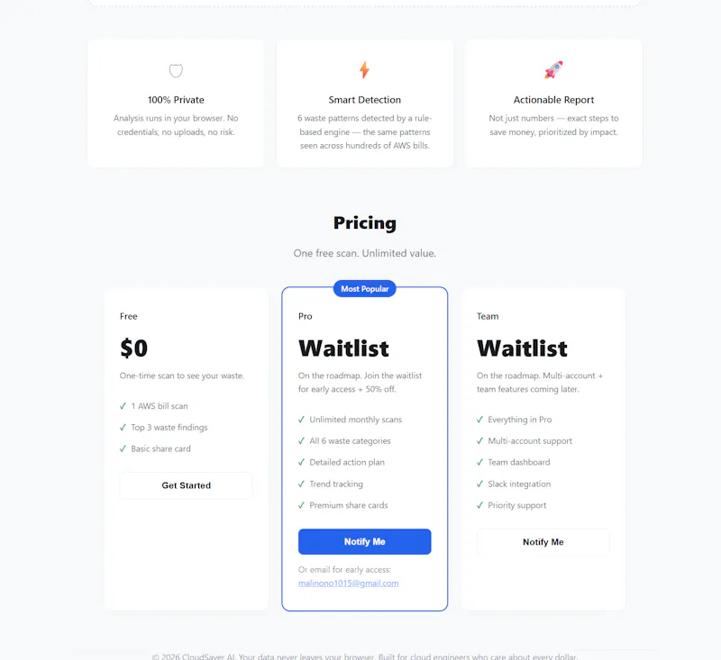 CloudSaver AI screenshot 4