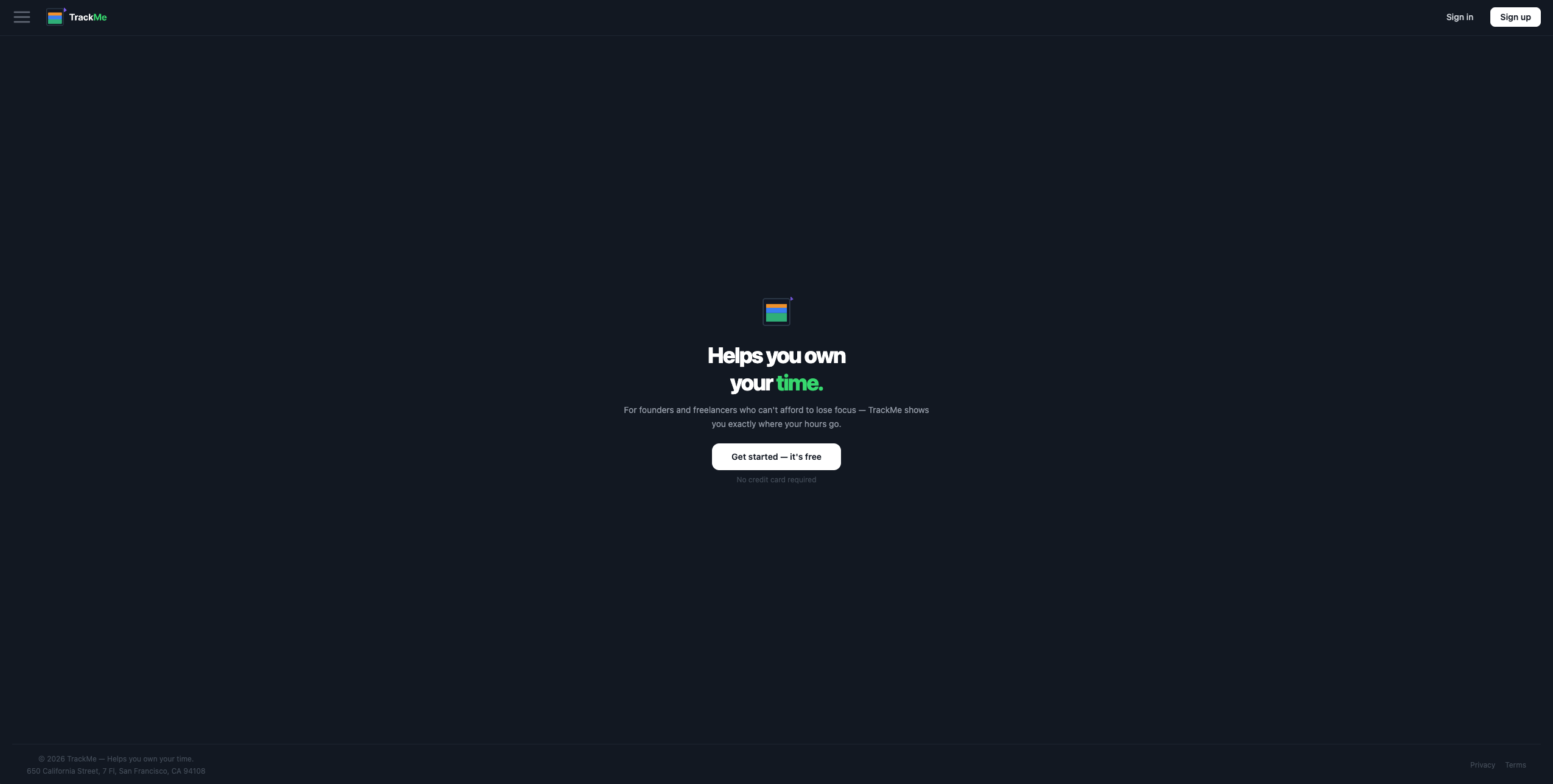 TrackMe gallery image