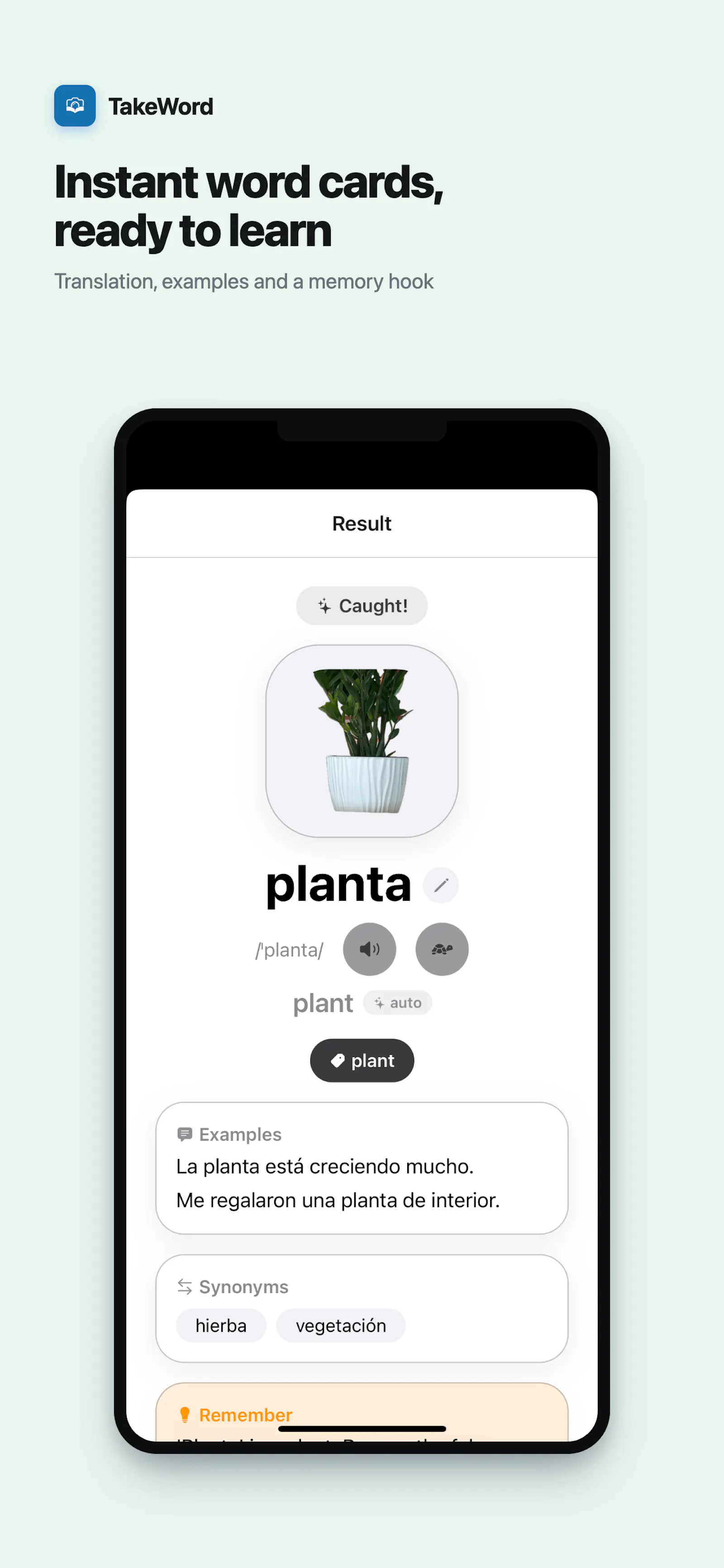 TakeWord — learn through camera screenshot 4