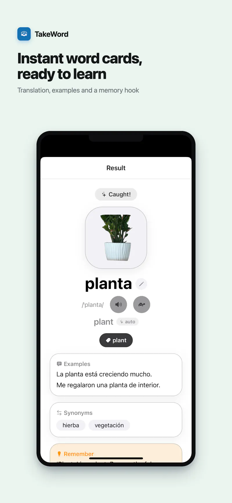 TakeWord — learn through camera screenshot 4