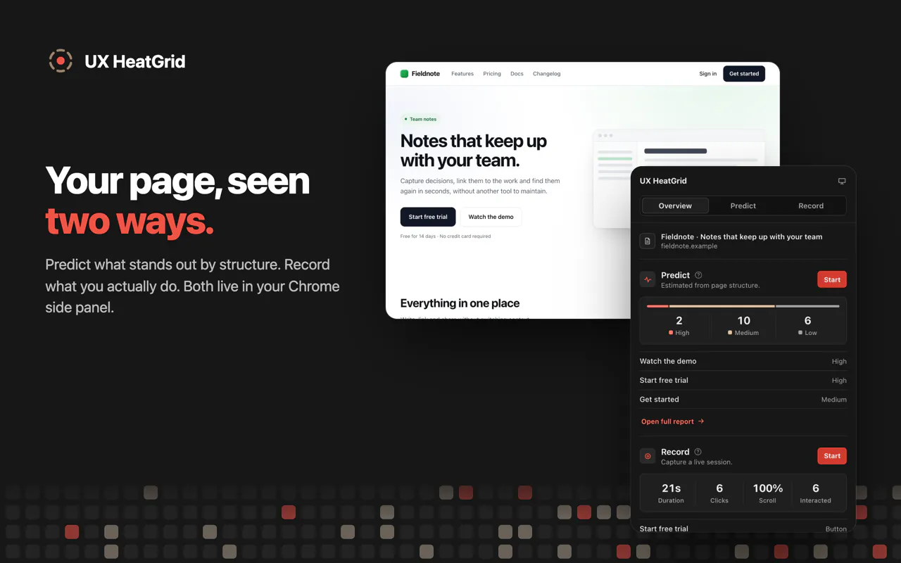 UX HeatGrid gallery image
