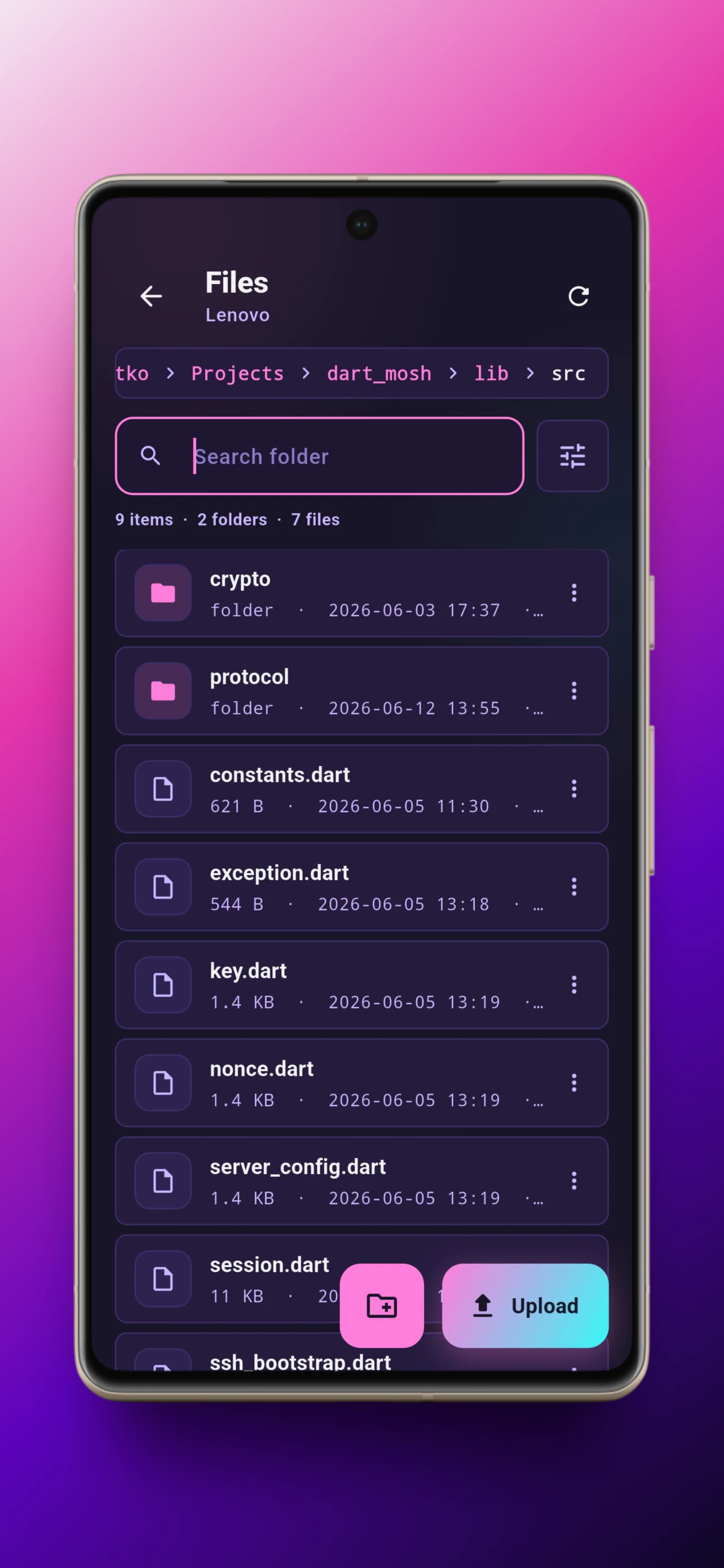 Conduit: SSH, Mosh & SFTP 截图 4
