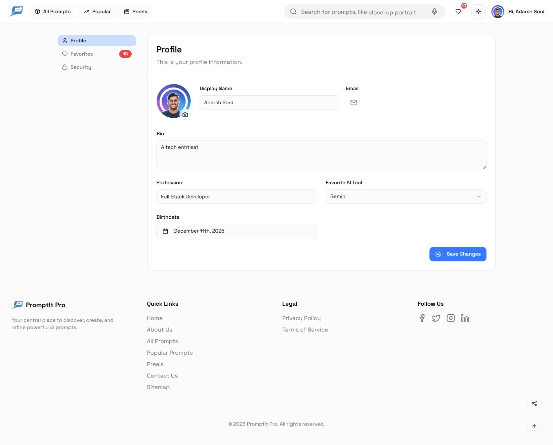 PromptIt Pro gallery image