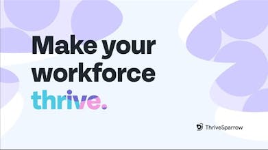 La piattaforma di successo dei dipendenti di ThriveSparrow in azione, per migliorare l&rsquo;efficienza e la produttività del luogo di lavoro.