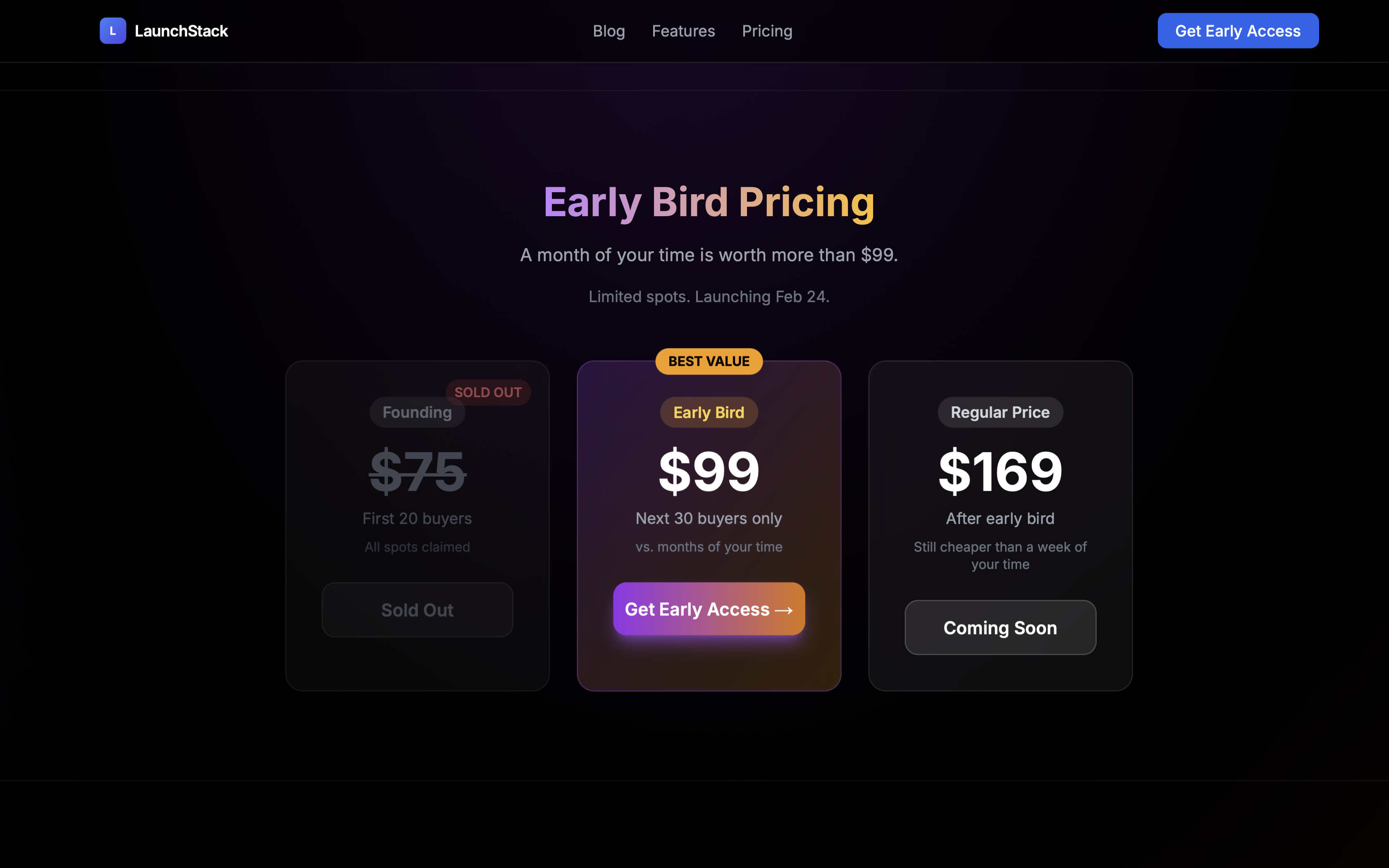 LaunchStack - Screenshot 5 showing product features and functionality