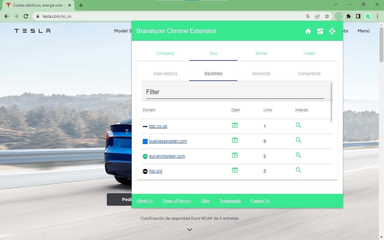 De instant analyzer van Branalyzer Brand media 7