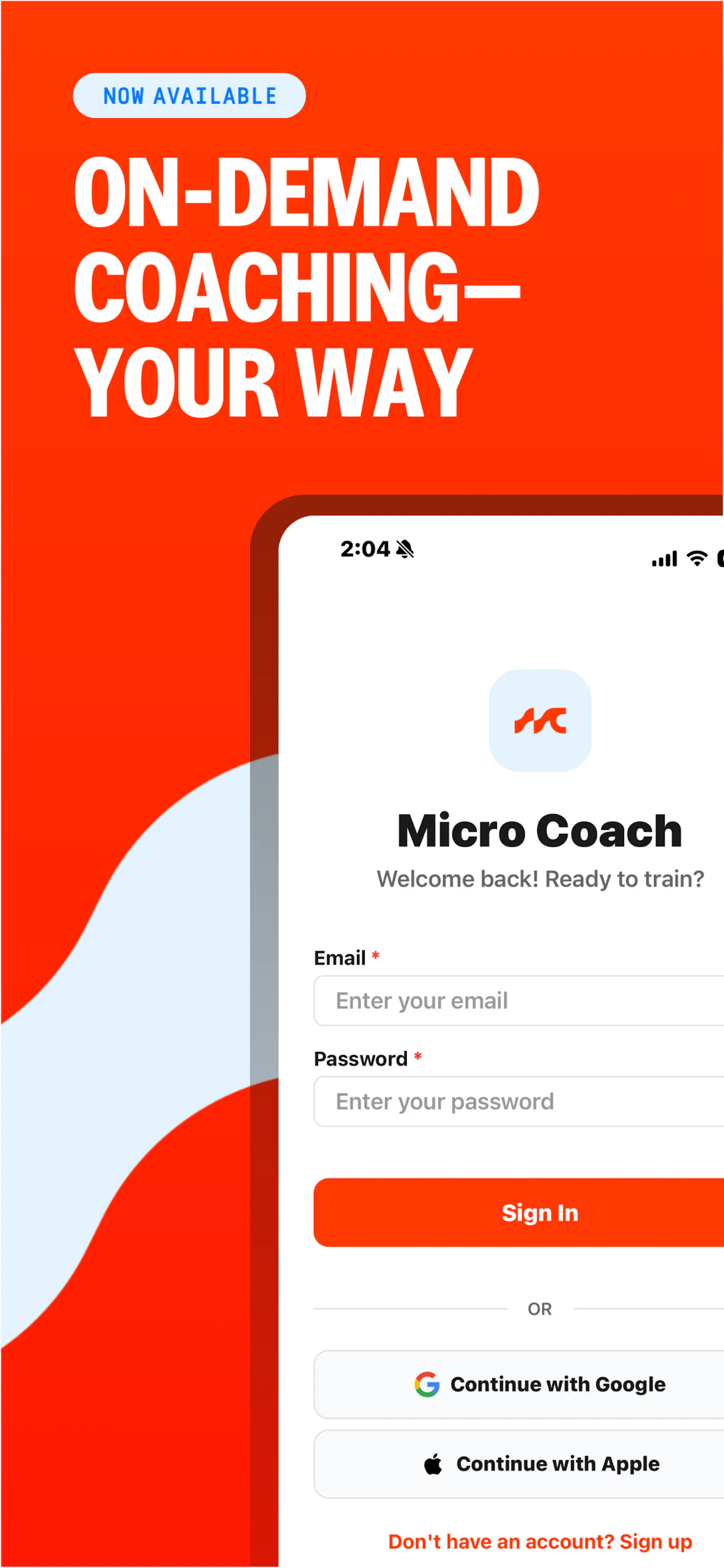 Micro Coach screenshot 1