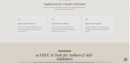 Authoric AI - Full Book Writing Software gallery image