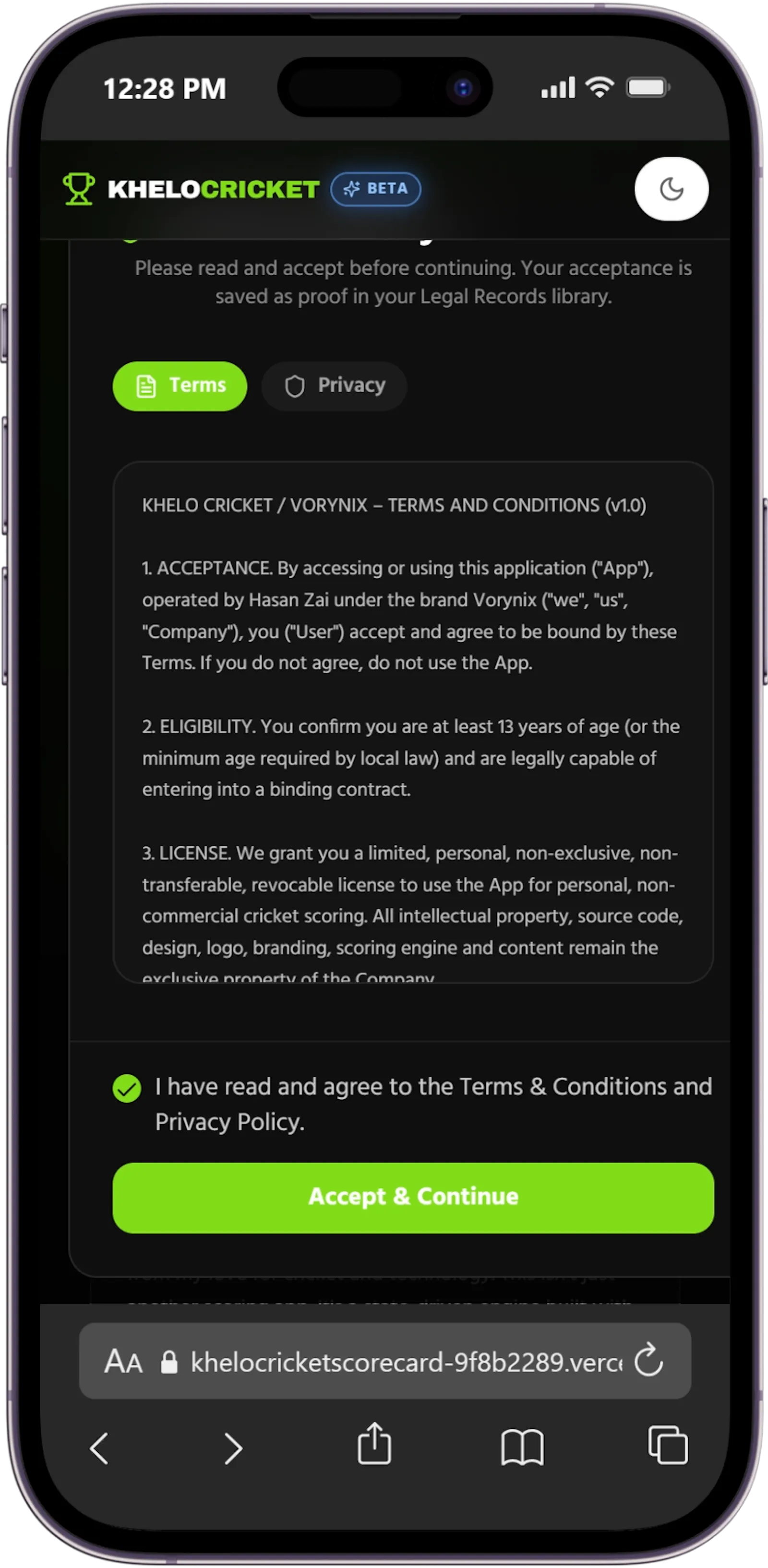 KhelocricketScorecard screenshot 5