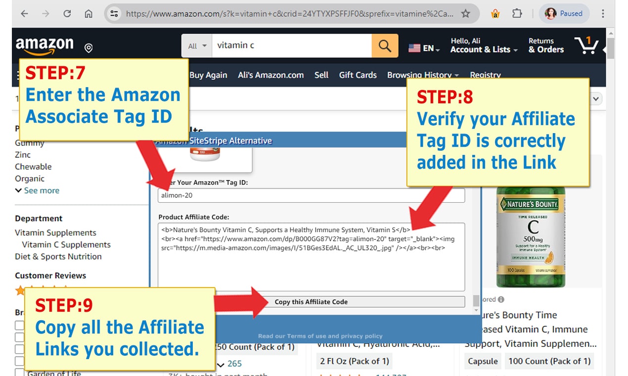 Alternativa de Amazon Sitestripe media 5