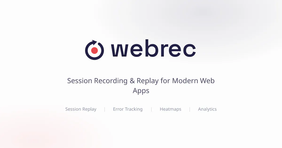 Webrec gallery image
