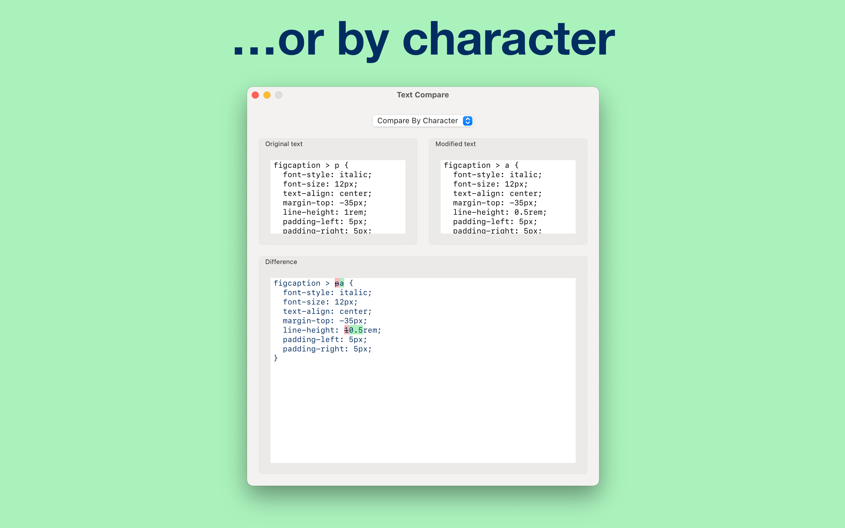 Text Compare gallery image