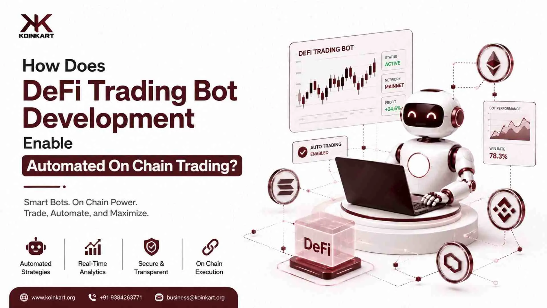 Defi Trading Bot Development gallery image