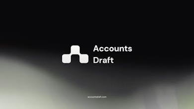 Accounts Draft gallery image