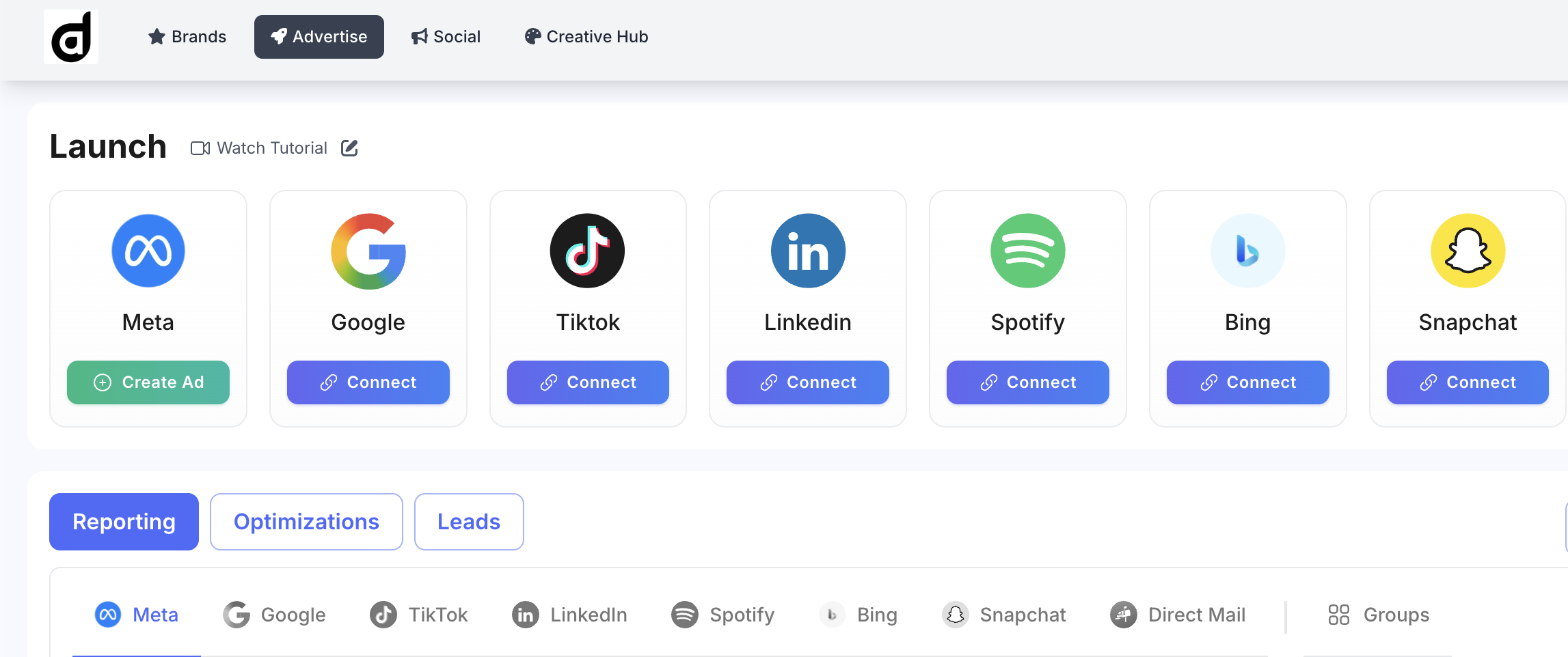 Advertiss - Screenshot 2 showing product features and functionality