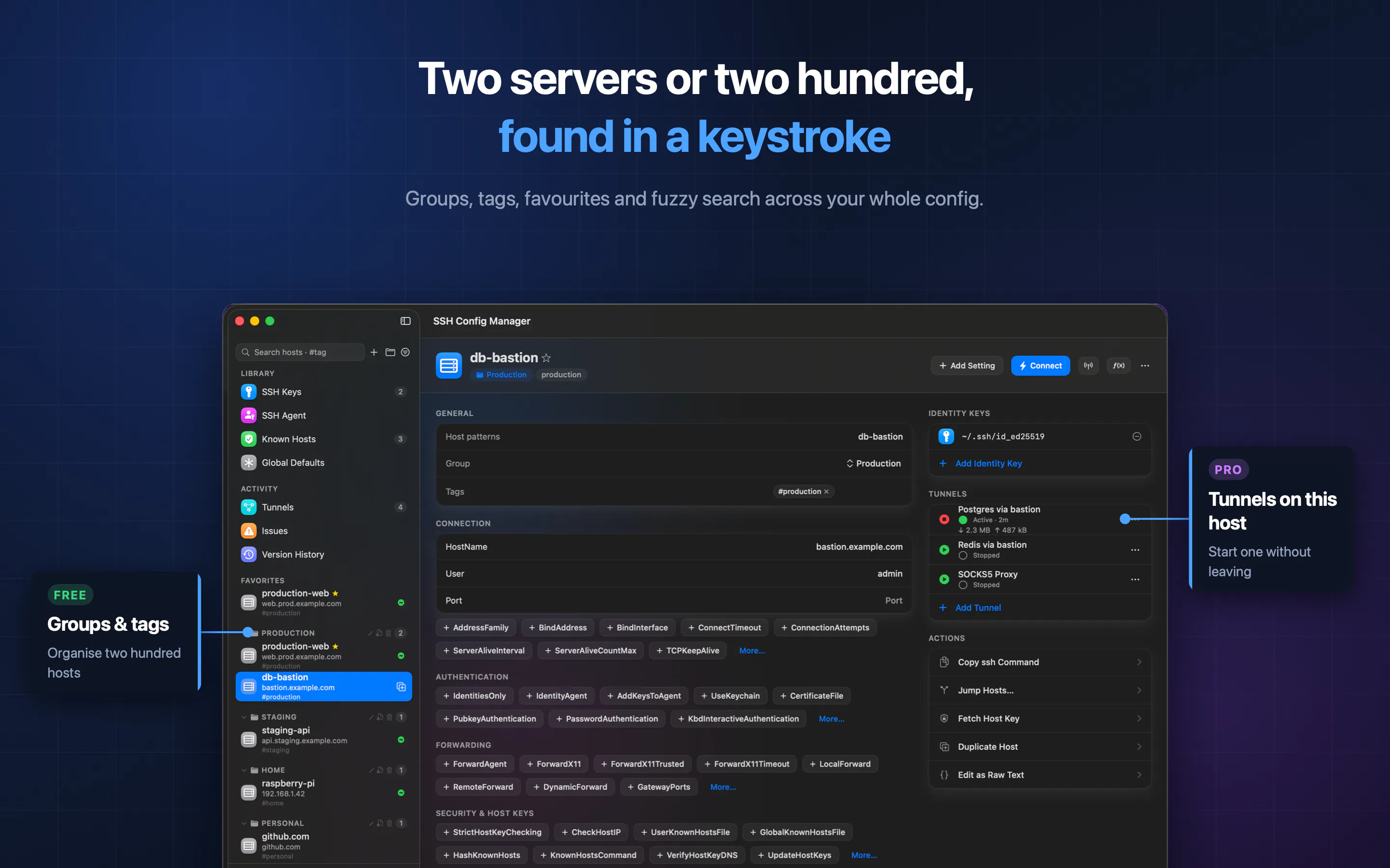 SSH Config Manager gallery image