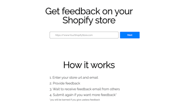 Store Feedback gallery image