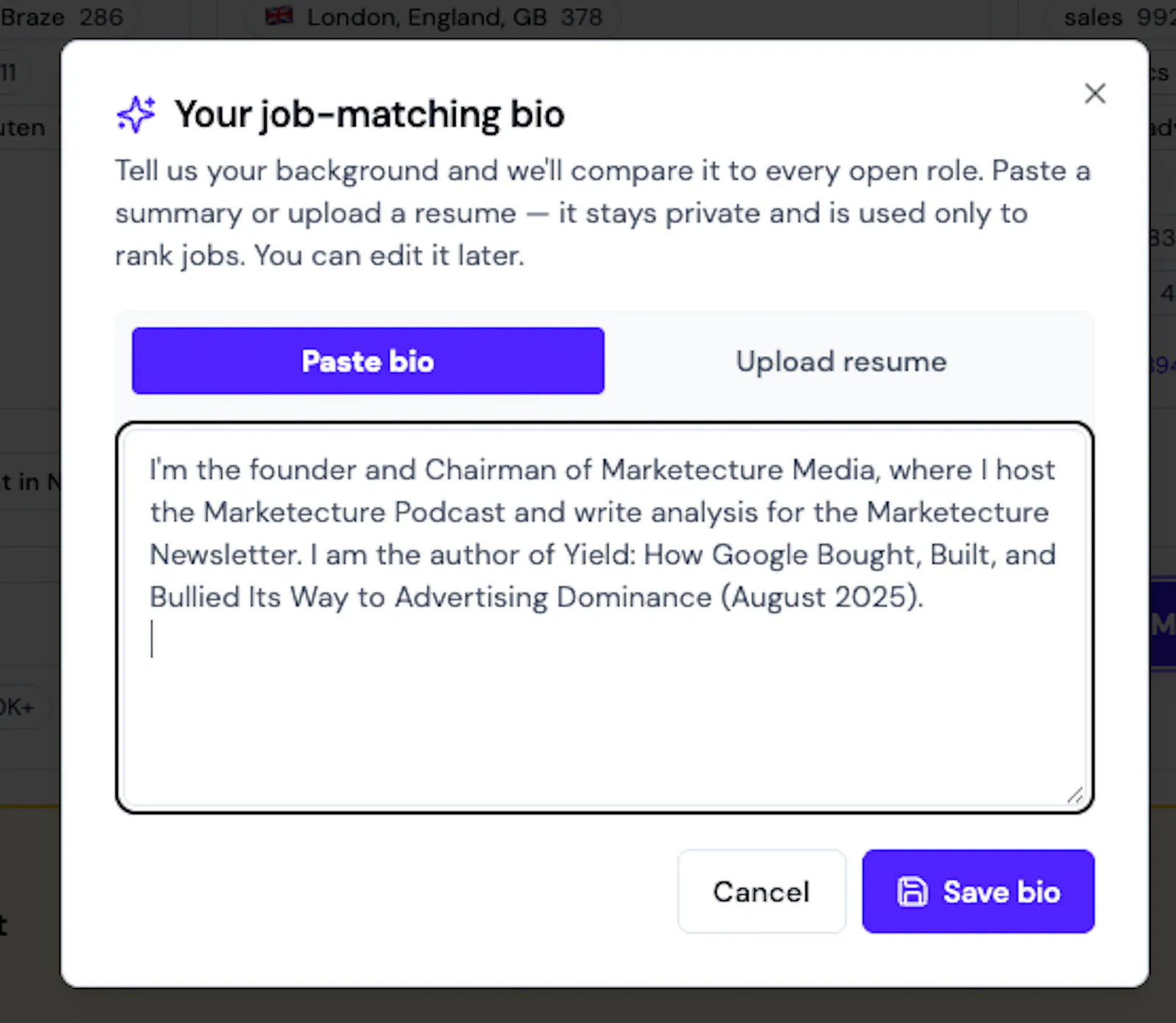 MADJobs: AI job board for advertising screenshot 2