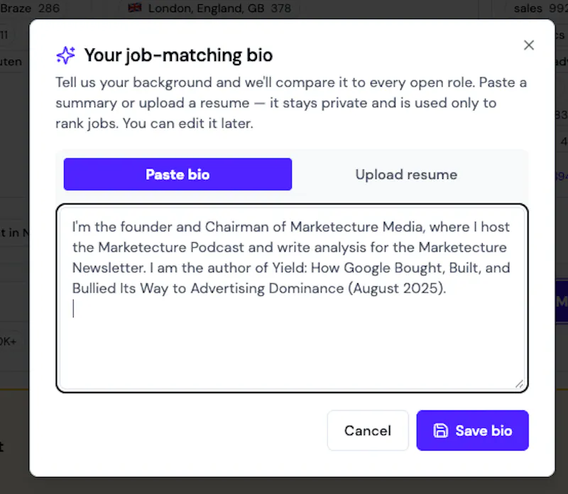 MADJobs: AI job board for advertising screenshot 2