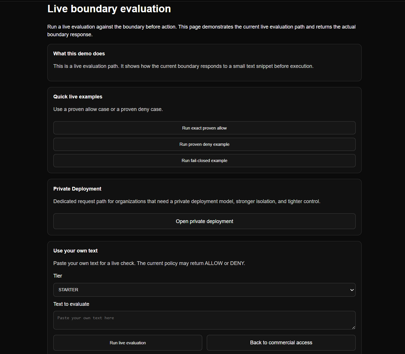 AI Admissibility gallery image
