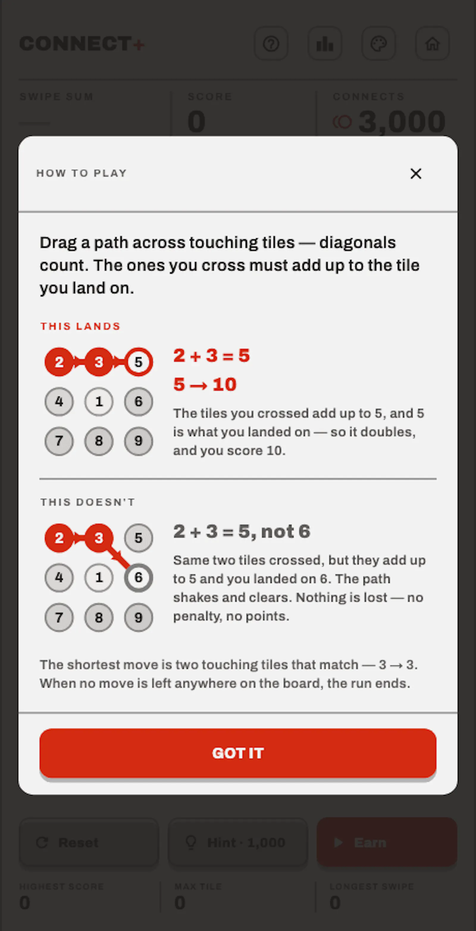 Connect+ (Number Puzzle) screenshot 5