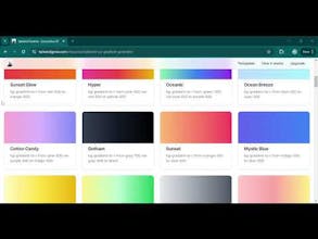 100+ Tailwind CSS Gradients gallery image