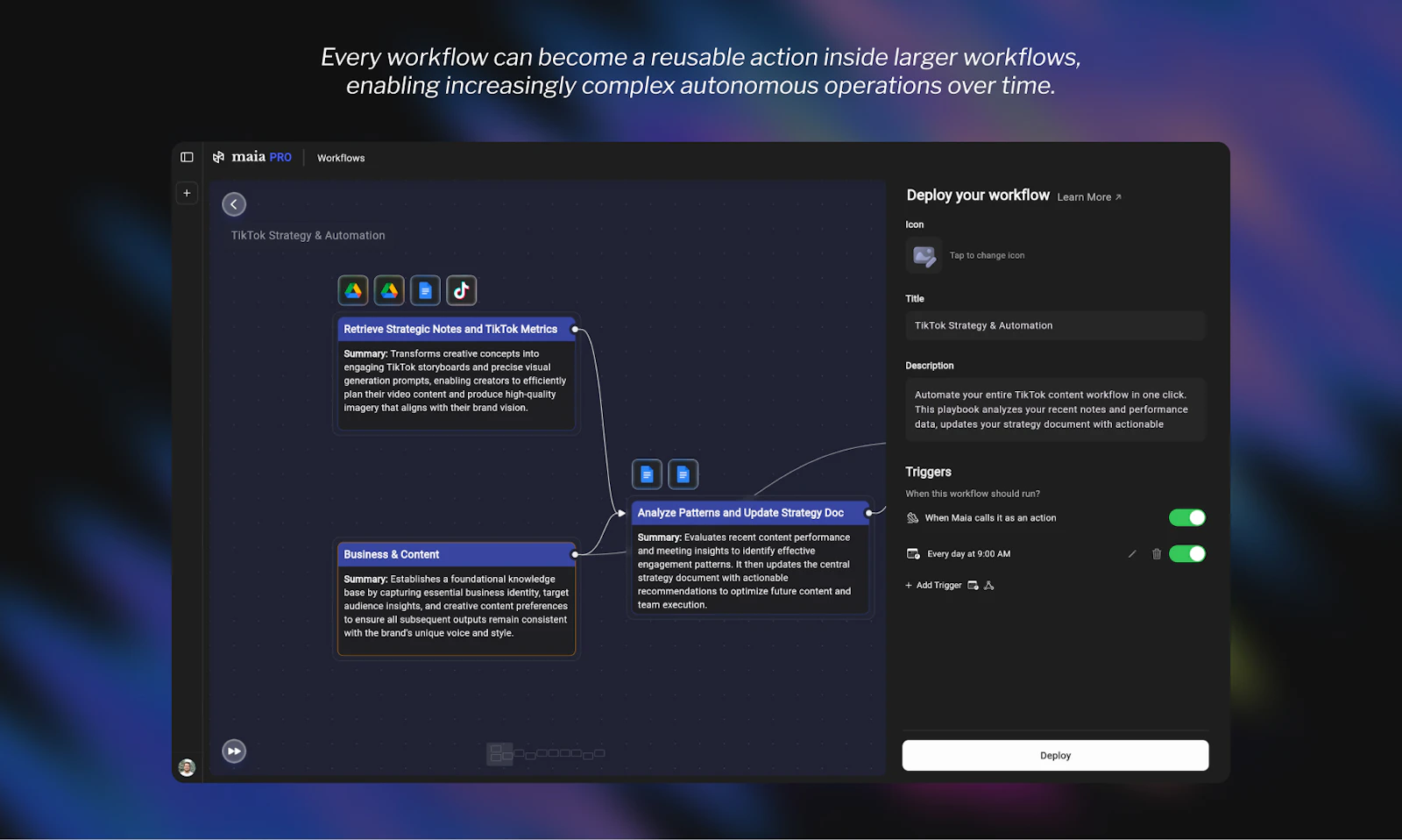 Maia Executives screenshot 4